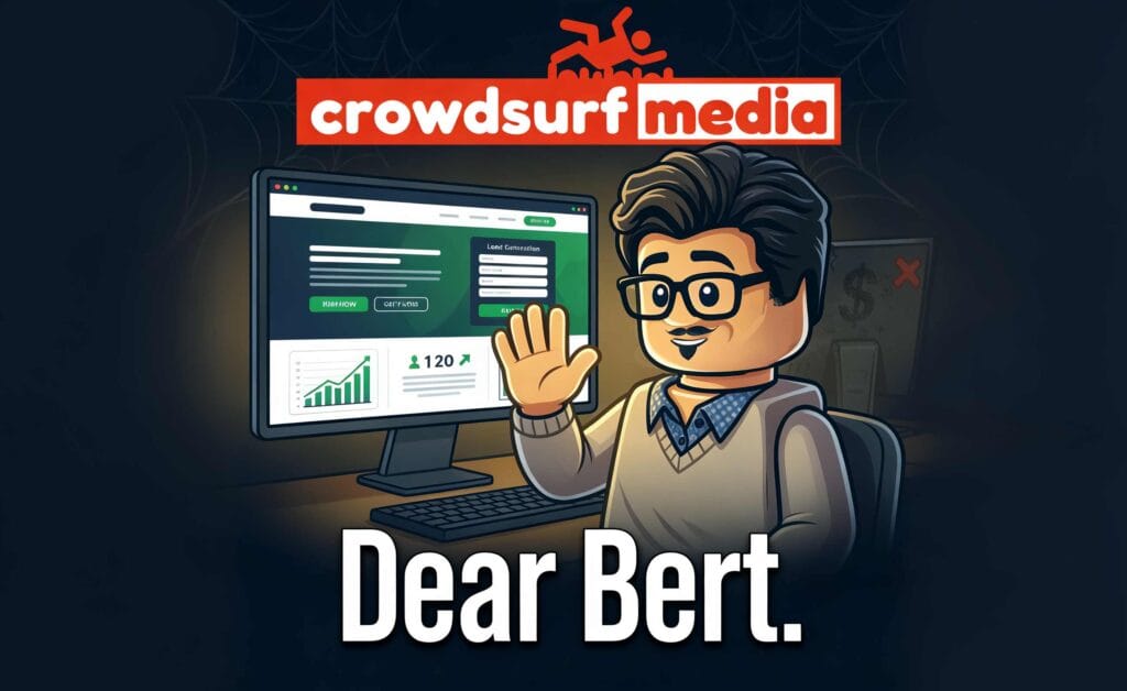 Dear Bert – People Visit My Website… But Nobody Calls Me.